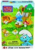 Mega Bloks Smurfs - Harmony Smurf Figure Set